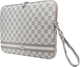 Etui na laptopa DKNY Sleeve Checkered Pattern Printed Stripes 14" Beige (DKCS14PVSHLE) - obraz 1