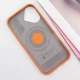 Чехол SGP PC+Leather with Magnetic Fit для Apple iPhone 16 (6.1") Brown - изображение 3