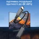 Кабель подовжувач Type-C male – Type-C female 20Гбіт/с 240Вт USB 3.2 прямий 0.5 м - изображение 4