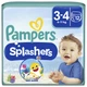 Підгузки Pampers для плавання Splashers Розмір 3-4 (6-11 кг) 12 шт (8001090698346) - изображение 1