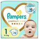 Подгузники Pampers Premium Care Розмір 1 (2-5 кг) 72 шт (8006540858073) - зображення 1