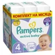 Підгузки Pampers Active Baby Maxi Розмір 4 (9-14 кг), 180 шт. (8006540032725) - зображення 1