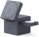 Беспроводное зарядное устройство Anker MagGo Wireless Charging Station 15W 3-in-1 Cube Black (Y1811G11) - изображение 4