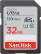 Карта памяти SD 32Gb SanDisk Ultra Class 10 UHS-1 Card 3-Pack (SDSDUN4-032G-GN6IM) - изображение 1