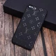 Чехол стеклянный Glass Case Louis Vuitton Луи Витон для iPhone 7 Plus (02) Black черный - изображение 2