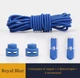 Эластичные круглые шнурки для обуви FASTLACES T1-4 Royal Blue - изображение 1