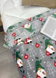 Плед-покрывало Decorator WellSoft 180х220 см с рождественским принтом (87-338) - изображение 2
