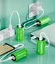 Акумулятори батарейки Тип D (R20) 11000mWh з зарядкою Type-C (4 шт + 2 кабеля + 2 кейса) (16229-4) - зображення 10