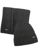 Комплект шапка и шарф мужской Tom Tailor графитовый, one size (MG-TT-00183-14) - изображение 1