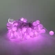 Гирлянда Матовый шарик 10 м 50 лампочек Smart RGB, декоративная праздничная светодиодная гирлянда с пультом ДУ, Bluetooth и управлением через приложение, для комнаты, елки, праздников и вечеринок, L91-M86 - изображение 5