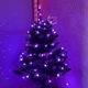 Гирлянда Матовый шарик 10 м 50 лампочек Smart RGB, декоративная праздничная светодиодная гирлянда с пультом ДУ, Bluetooth и управлением через приложение, для комнаты, елки, праздников и вечеринок, L91-M86 - изображение 7