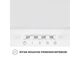 Витяжка Perfelli K 6402 WH 850 LED - изображение 7
