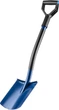 Лопата металева Kadax Clusaz 83 x 17 см Синя (K3468) - зображення 1