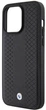 Etui plecki BMW Leather Diamond Pattern do Apple iPhone 15 Pro Black (3666339142568) - obraz 5