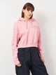 Худи теплое женское Nike Sportwear Club Oversized HJ0925-699 XS Розовое (0197861301510) - изображение 1