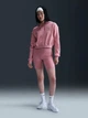 Худи теплое женское Nike Sportwear Club Oversized HJ0925-699 XS Розовое (0197861301510) - изображение 7