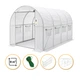 Садова теплиця парник LEOBRO Garden 9м2 White (LB-G102-WHT) - зображення 1