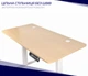 Стол с электрорегулировкой высоты 120 X 60 см Flexi Desk Light Brown 27899 - изображение 4