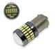 Світлодіодна лампа з цоколем 1156 BA15s PY21W 54 SMD 4014 12-24V з обманкою Біле світло (11416) - зображення 6