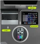 Беспроводная мышка М38 с RGB-подсветкой 2,4G+Bluetooth+USB-кабель Серебро - изображение 2