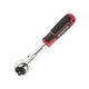 Трещетка с квадратом 1/4", 72 зуба (150 мм) CrV (Intertool Storm) шарнирная (360°) INTERTOOL - изображение 1