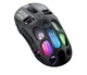 Беспроводная мышка М38 с RGB-подсветкой 2,4G+Bluetooth+USB-кабель Черная - изображение 1