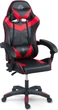 Fotel gamingowy Sofotel Draknor Czarno-czerwony 242401 (5903890627560) - obraz 1