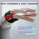 Кабель спиральный ATTACK SHARK C01Ultra Custom Aviator Cable for 8KHz Magnetic Keyboard Led - изображение 5