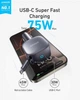 Автомобільний зарядний пристрій Anker Nano Car Charger 75W Max Type-C - зображення 4