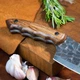 Топорик кухонный "Полумесяц" цельнометалический с фактурой битого камня - изображение 4