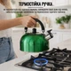 Чайник A-PLUS зі свистком 3.0 л (1330) Зелений - зображення 5