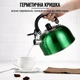 Чайник A-PLUS зі свистком 3.0 л (1330) Зелений - зображення 6
