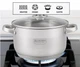 Каструля з нержавіючої сталі Edenberg EB-3009 9.5 л з кришкою - зображення 7