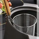 Круглая корзина для фритюра Edenberg 12×23×36 см из нержавейки (EB-18252) - изображение 9
