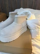 Жіночі уггі Платформа Міні Діппер Бежеві UGG Platform Classic Mini Dipper PUFFER Beige Sand (37, бежевий) - изображение 7