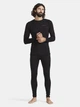 Комплект шерстяного термобелья мужской теплый CRAFT ADV Wool Merino 240 Set 1913755+1914110-999000 Black XL - изображение 1