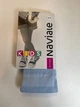 Колготи дитячі Naviale класична посадка, закрита шкарпетка MICRO 40 Den 9/10(р) light blue (1102) 135см - зображення 1