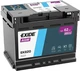 Автомобильный аккумулятор Exide AGM 60Ah Ев (-/+) (680EN) (д242*ш175*в190) (EK600) - изображение 1