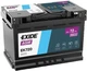 Автомобильный аккумулятор Exide AGM 6СТ-70 (EK700) 70 Ач (-/+) Euro 760 А (EK700) - изображение 1