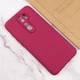 Чехол TPU GETMAN Liquid Silk Full Camera для Xiaomi Redmi Note 8 Pro Бордовый / Marsala - изображение 2