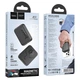 Портативне ЗУ Power Bank Hoco J117 Esteem PD20W із БЗУ 5000 mAh Black - зображення 5