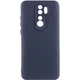 Чохол TPU GETMAN Liquid Silk Full Camera для Xiaomi Redmi Note 8 Pro Синій / Midnight Blue - зображення 2