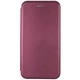 Кожаный чехол-книжка Classy для Samsung Galaxy A08 / A07 4G Бордовый Без бренда - изображение 1