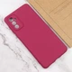 Чохол TPU GETMAN Liquid Silk Full Camera Samsung Galaxy A35 Бордовий / Marsala - зображення 4