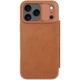 Кожаный чехол-книжка Nillkin Qin Pro Camshield для Apple iPhone 17 Pro (6.3") Brown - изображение 3