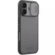 Карбоновая накладка Nillkin CamShield Pro для Apple iPhone 17 (6.3") Transparent black - изображение 1