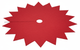 Килимок-спідниця під ялинку Livarno Home Red (NY4439130820250) - изображение 2