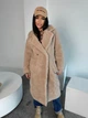 Шуба з еко хутра, колір Бежевий Fashion NG_30800Beige M 2000001002360 - изображение 3