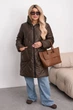 Куртка стьобана, колір Коричневий Fashion NG_1012Brown 4XL 2000001000397 - зображення 1