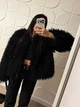 Шуба з еко хутра, колір Чорний Fashion NG_660Black M 2000001002056 - изображение 3